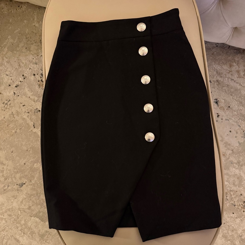Maje Black Mini Skirt